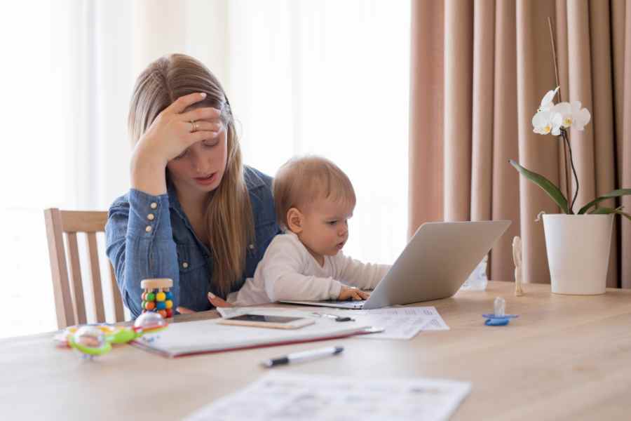 single mom burnout