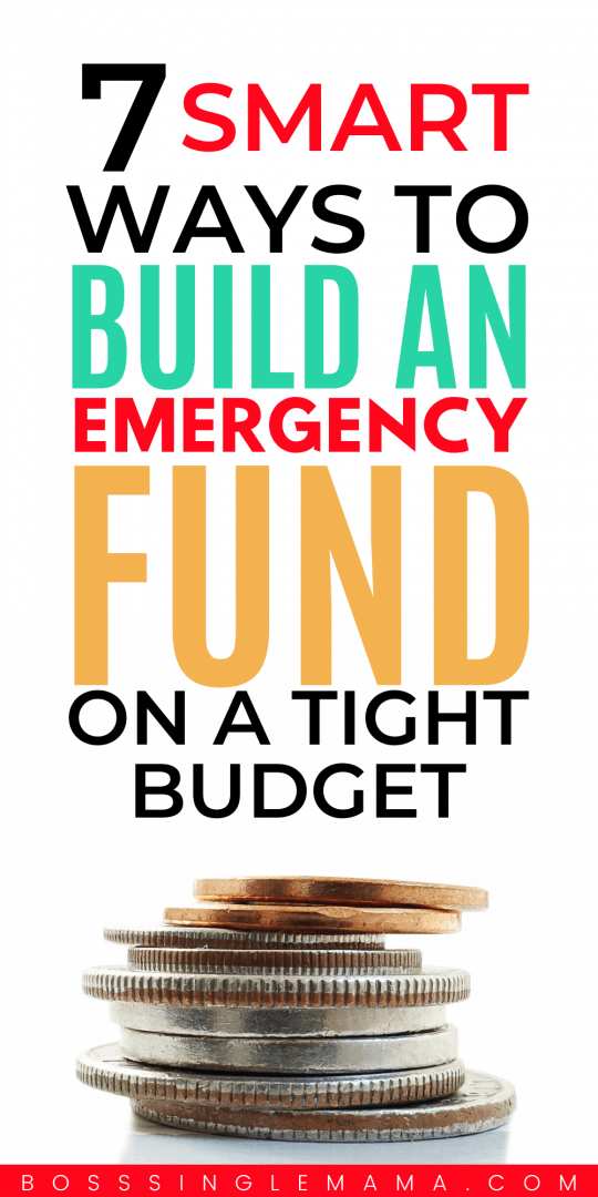 build emergency savings