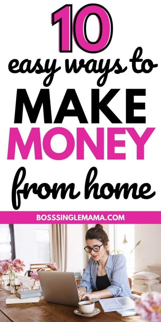 How To Make Extra Money From Home 10 Easy Ways To Earn Money Now 