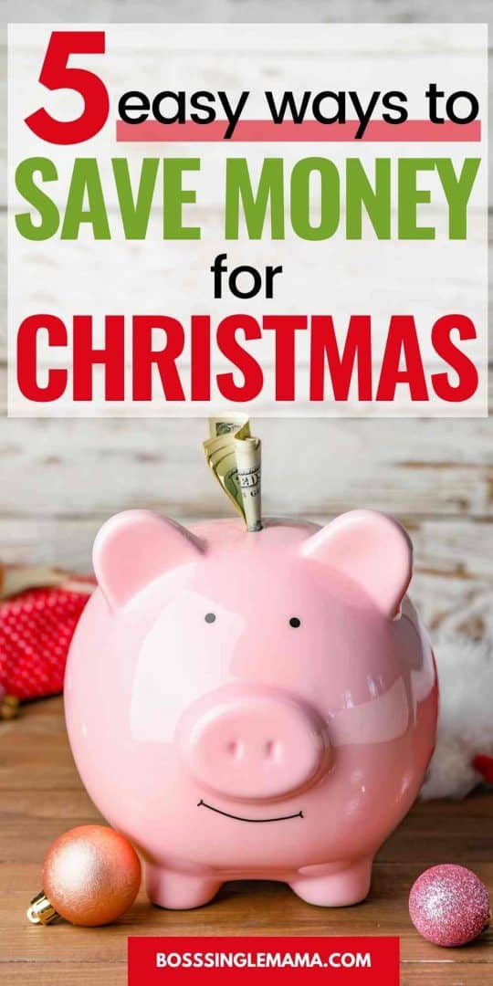 how to save for christmas