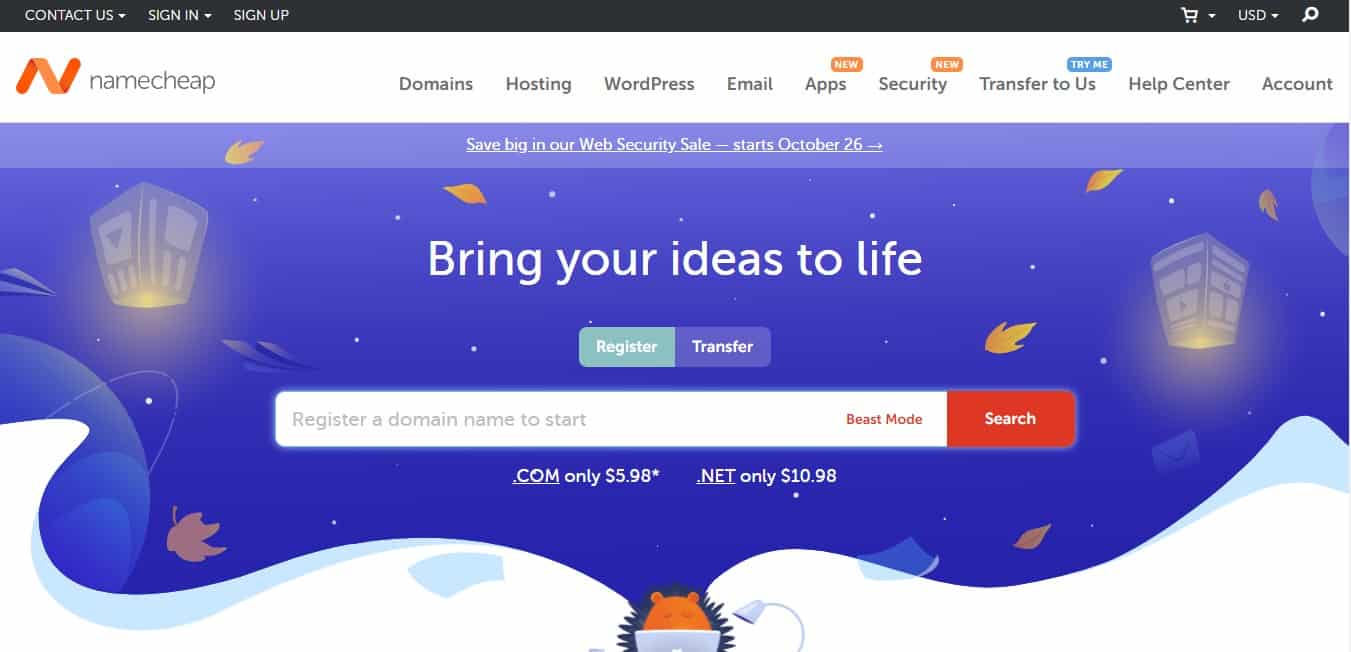 namecheap