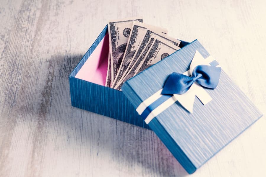 money gift ideas