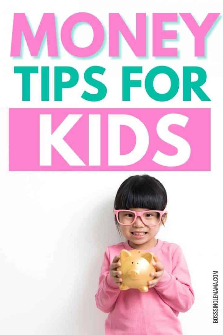 budgeting for kids pinterest image