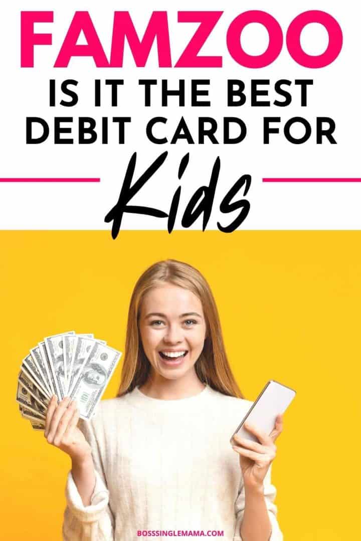 FamZoo prepaid debit card Pinterest image