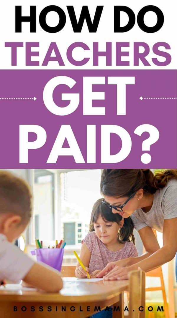 do teachers get paid in the summer pinterest image