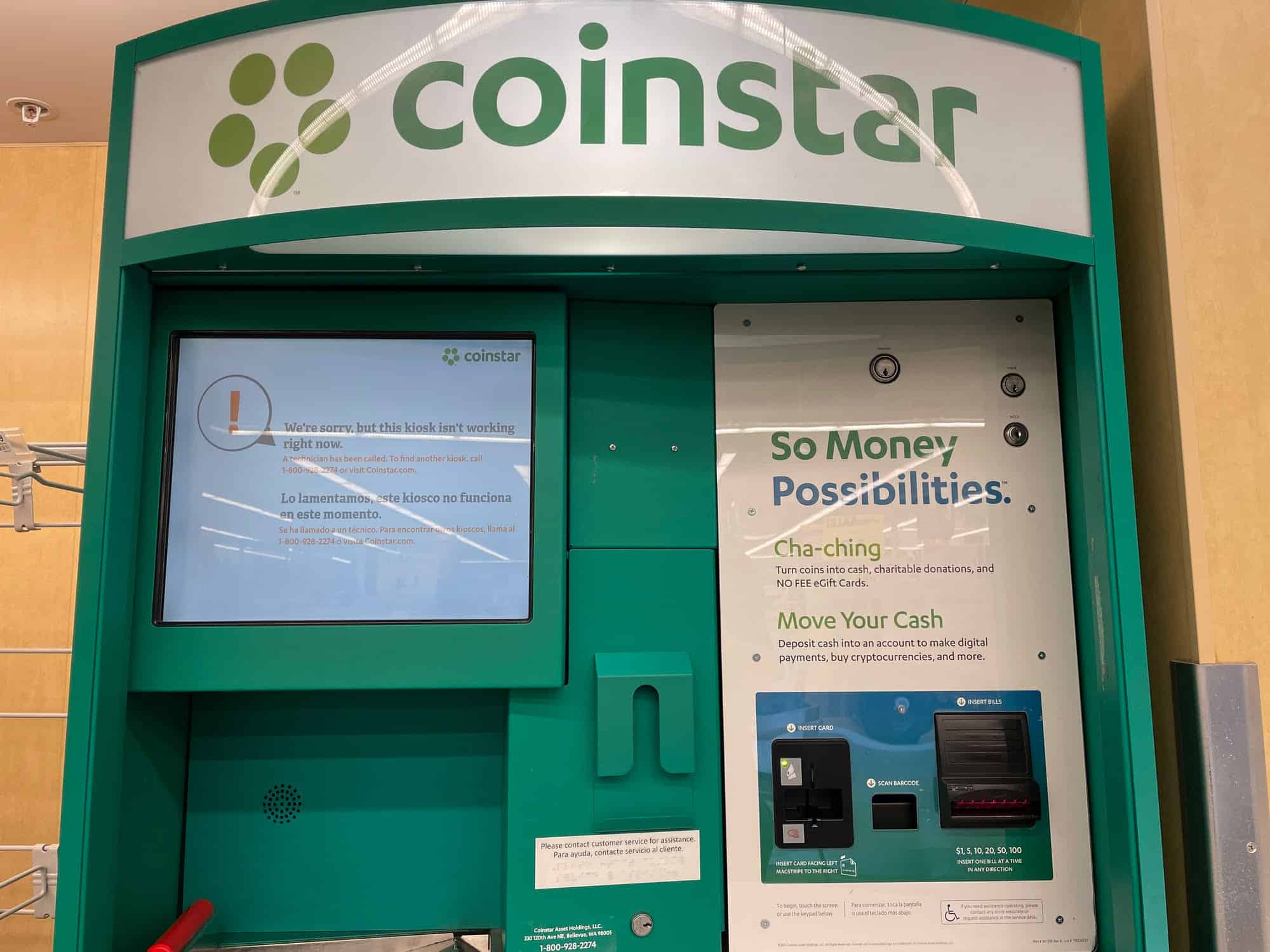Coinstar Near Me Best Places to Turn Coins Into Cash [2023] Boss